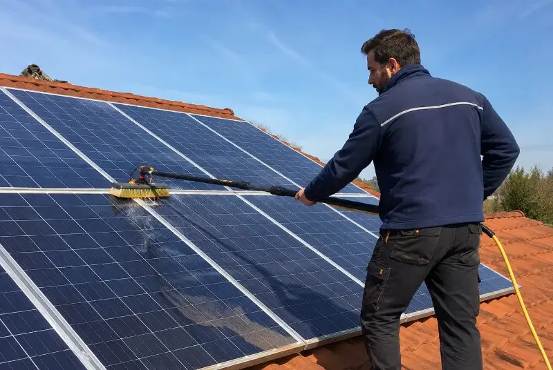 Nettoyage et entretien de panneaux solaires à Theix-Noyalo